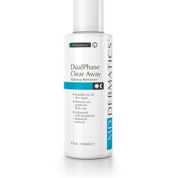 Nước tẩy trang DualPhase Clear Away loại bỏ các bụi bẩn bám sâu trong lỗ chân lông